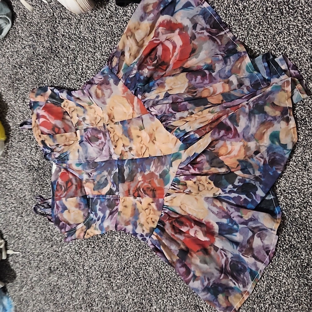 Small floral multi dress